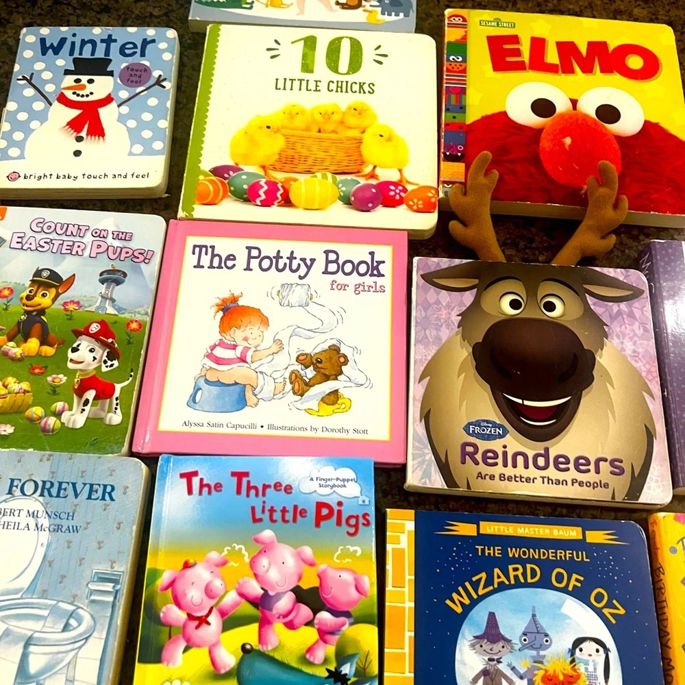 Total 12 Children’s toddler board books -